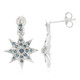 Fancy-Diamant-Silberohrringe