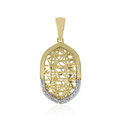 I4 (J) Diamant-Goldanhänger (Ornaments by de Melo)