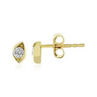 Lupenreiner (F) Brillant-Goldohrringe (LUCENT DIAMONDS)