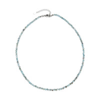 Larimar-Silberhalskette