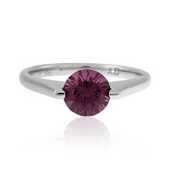 AAA-Himbeer-Rhodolith-Platinring