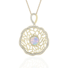 Welo-Opal-Goldhalskette (Ornaments by de Melo)