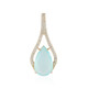 Paraiba-Opal-Goldanhänger (AMAYANI)