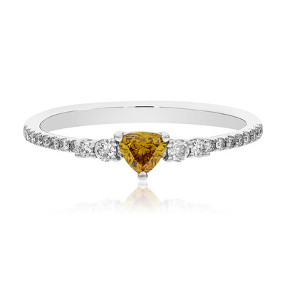 Oranger SI2 Diamant-Goldring (CIRARI)