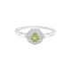 Peridot-Silberring