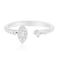 VS2 (H) Diamant-Goldring