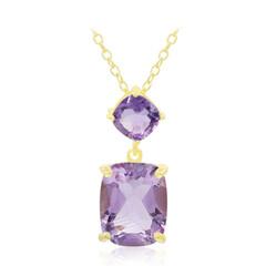 Amethyst-Silberhalskette