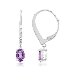 Amethyst-Silberohrringe