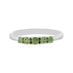Demantoid-Silberring