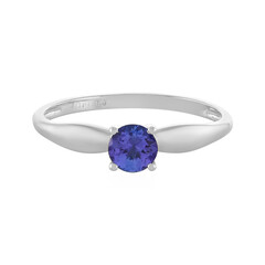 AAA-Tansanit-Platinring