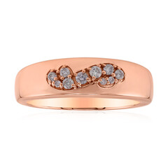 Pinkfarbener I3 Argyle-Brillant-Goldring (Mark Tremonti)