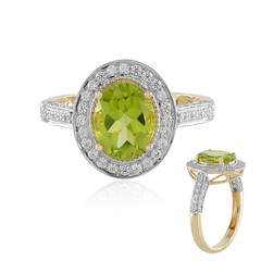 Peridot-Goldring