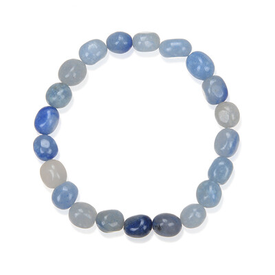 Blauer Achat-Armband
