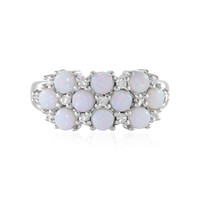 Australischer Opal-Silberring
