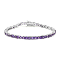 Amethyst-Silberarmband