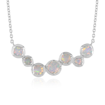 Welo-Opal-Silbercollier