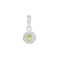 Peridot-Silberanhänger