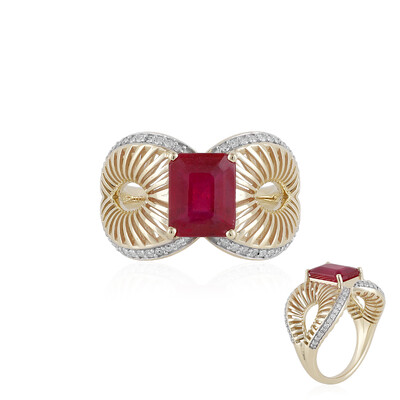 Madagaskar-Rubin-Goldring (Ornaments by de Melo)