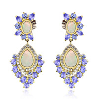 Welo-Opal-Silberohrringe (Dallas Prince Designs)