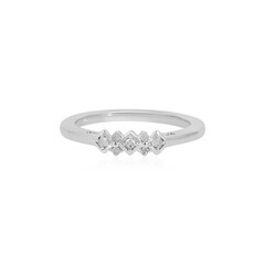 I2 (I) Diamant-Silberring