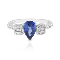 Blauer Ceylon-Saphir-Goldring