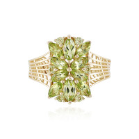 Peridot-Goldring (Ornaments by de Melo)