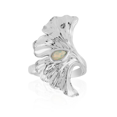 Welo-Opal-Silberring (MONOSONO COLLECTION)