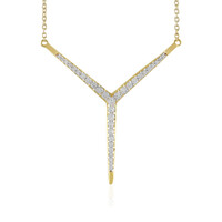 Zirkon-Silbercollier