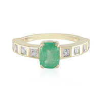 Russischer Smaragd-Goldring (Adela Gold)