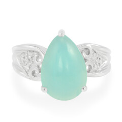 Paraiba-Opal-Silberring
