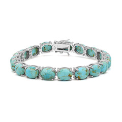 Türkis-Silberarmband