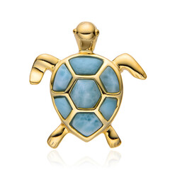 Larimar-Silberanhänger