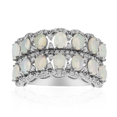 Welo-Opal-Silberring