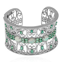 Welo-Opal-Silberarmreif (Dallas Prince Designs)