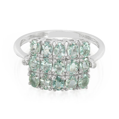 Paraiba-Turmalin-Silberring