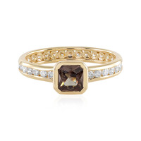Farbwechsel-Granat-Goldring (de Melo)
