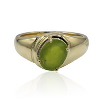 Brasilianischer Grüner Opal-Goldring (Tenner Diniz)