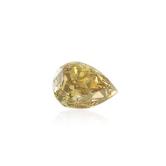 Gelber VVS2 Brillant 0,45 ct