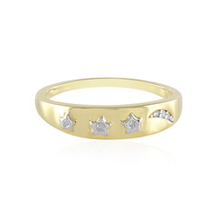 I2 (I) Diamant-Silberring