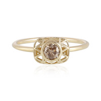 I2 Champagner-Brillant-Goldring (Ornaments by de Melo)