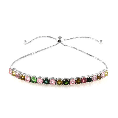 Turmalin-Silberarmband