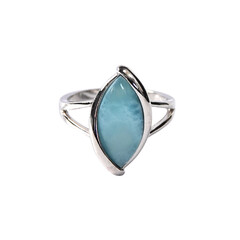 Larimar-Silberring