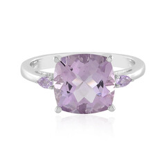 Lavendel-Amethyst-Silberring