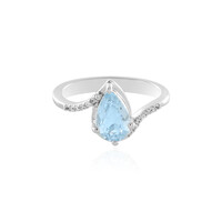 Aquamarin-Silberring
