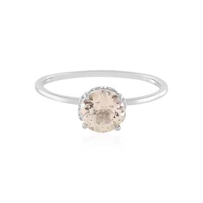 AAA-Madagaskar-Morganit-Platinring