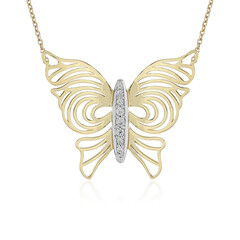 Zirkon-Goldcollier (Ornaments by de Melo)