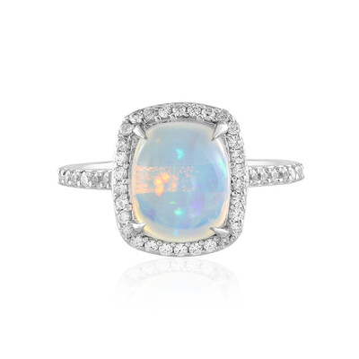 Welo-Opal-Silberring