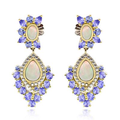 Welo-Opal-Silberohrringe (Dallas Prince Designs)
