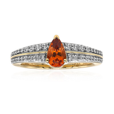 Kalifornischer Spessartin-Goldring (Amanda Adkins)