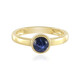 Blauer Stern-Saphir-Silberring
